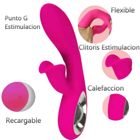 Vibratore Daro E Stimolatore Pull Ring Fucsia