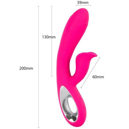 Vibratore Daro E Stimolatore Pull Ring Fucsia