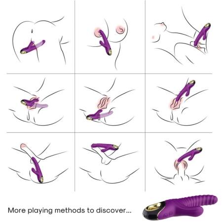 Vibratore Eternity In Silicone Viola