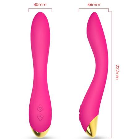 Vibratore Flamingo Multiposizione Fucsia