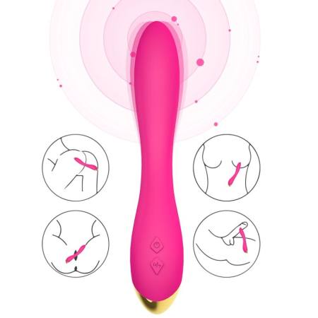 Vibratore Flamingo Multiposizione Fucsia