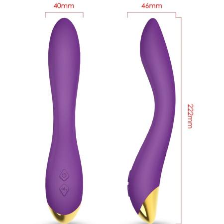 Vibratore Flamingo Multiposizione Viola