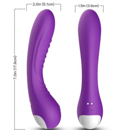 Vibratore Legend In Silicone Viola