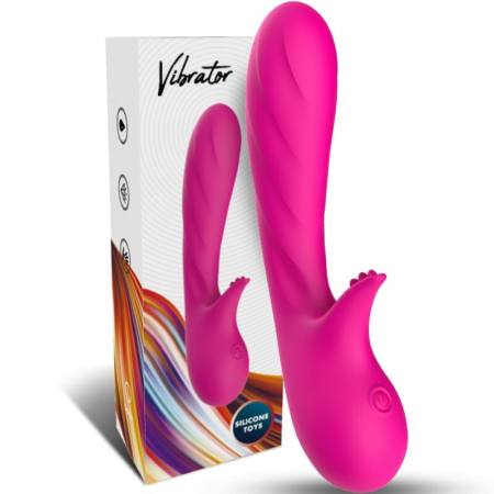 Vibratore Romance Con Stimolatore Fucsia