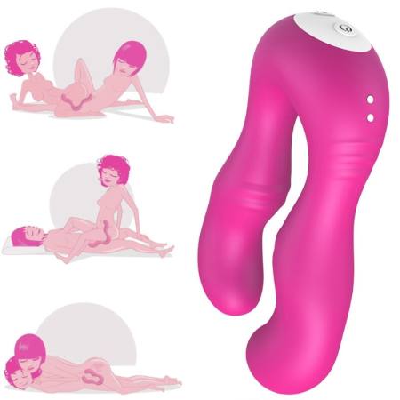 Vibratore Seraph Doppio Telecomando Fucsia