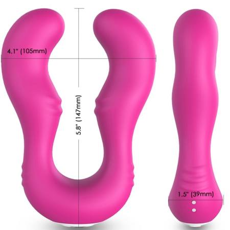 Vibratore Seraph Doppio Telecomando Fucsia