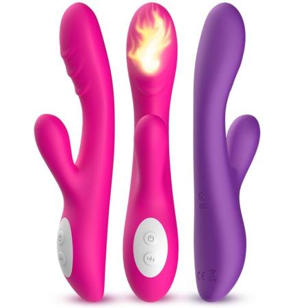 Vibratore Spark Effetto Calore Fucsia