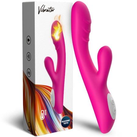 Vibratore Spark Effetto Calore Fucsia