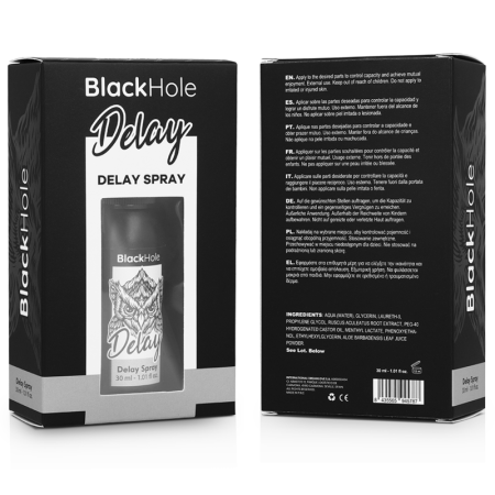 BLACK HOLE - DELAY SPRAY WATER BASED 30 ML