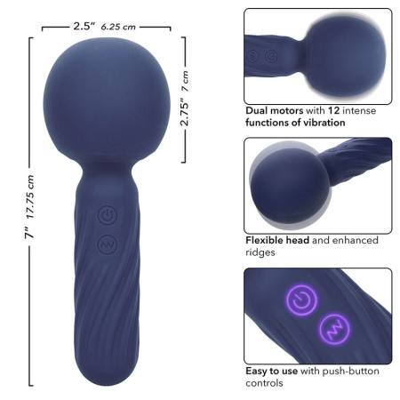 Charisma Seduction Massaggiatore 12 Funzioni 17,75 Cm X 6,25 Cm Viola