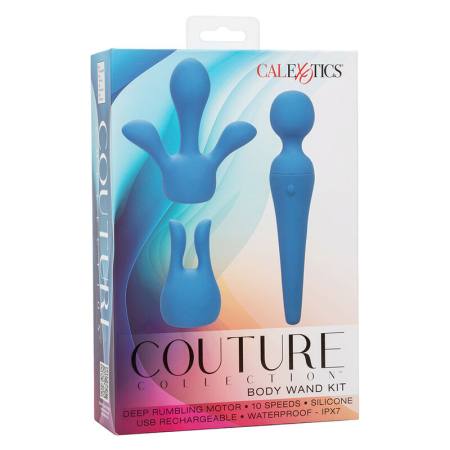 Couture Kit Vibratore Wand 10 Vibrazioni Blu