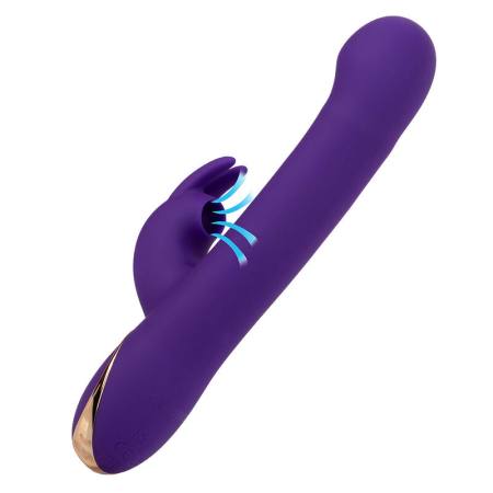 CALEXOTICS - JACK RABBIT VIBRATOR & STIMULATOR 7 VIBRATIONS AND SUCTIONS MODE BLUE