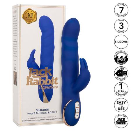 Jack Rabbit Vibratore Wave Motion Blu