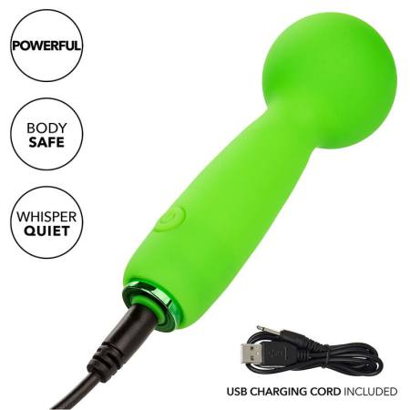 Neon Vibes Bubbly Vibe Il Mini Massaggiatore 10 Vibrazioni Verde