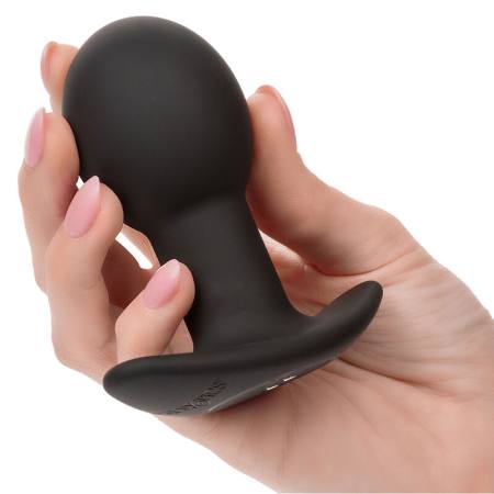 Rock Bottom Anal Plug 10 Vibrazioni Silicone Nero