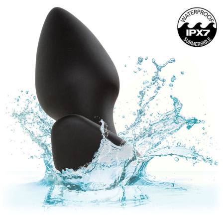 Rock Bottom Perfect Anal Plug 10 Vibrazioni Silicone Nero