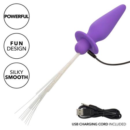 Southern Lights Light Up Plug Anale 10 Vibrazioni Silicone Viola