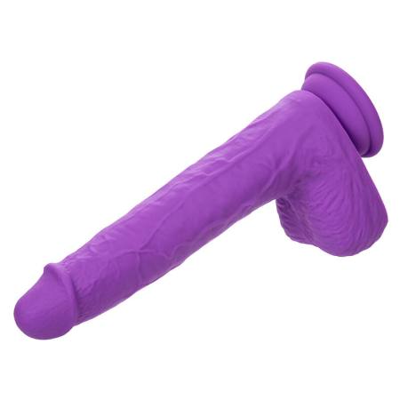 Studs Vibratore Ricaricabile E Rotante 10 Vibrazioni Viola