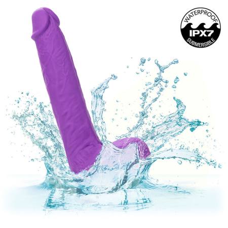 Studs Vibratore Ricaricabile E Rotante 10 Vibrazioni Viola