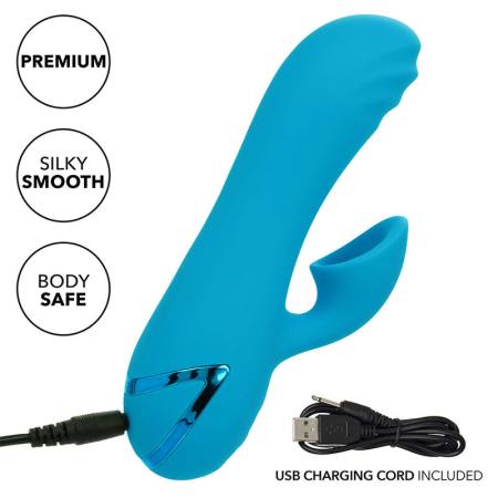 Sunset Beach Seducer Vibratore E Stimolatore 10 Funzioni Blu