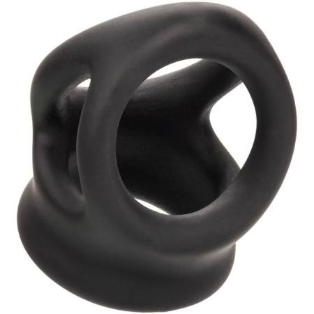 CALIFORNIA EXOTICS - ALPHA DUAL CAGE RING BLACK