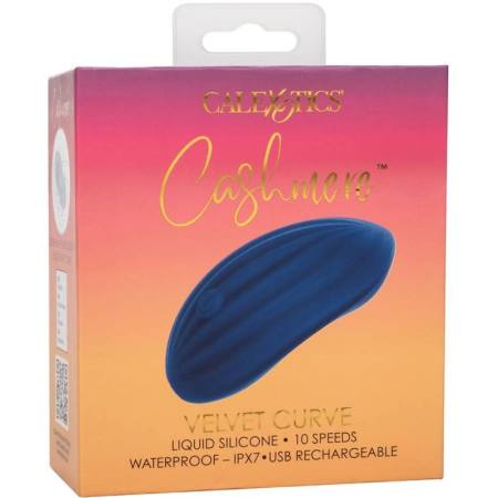 CALIFORNIA EXOTICS - CASHMERE VELVET CURVE BLUE