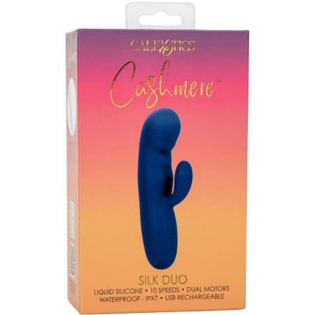 CALIFORNIA EXOTICS - CASHMERE SILK DUO BLUE