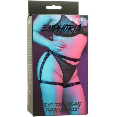 CALIFORNIA EXOTICS - EUPHORIA PLUS SIZE RIDING THIGH HARNESS