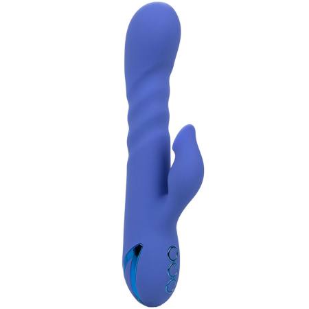 CALIFORNIA EXOTICS - L.A LOVE VIBRATOR & SUCKER BLUE BY CALIFORNIA DREAMING