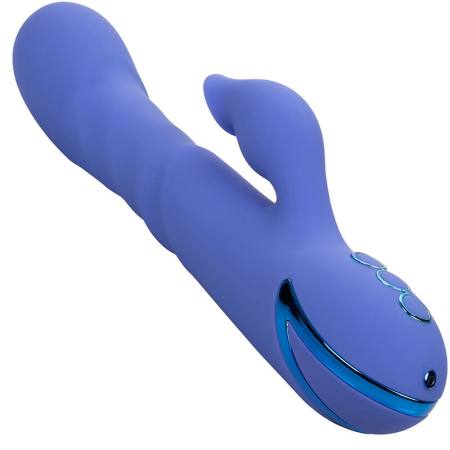 CALIFORNIA EXOTICS - L.A LOVE VIBRATOR & SUCKER BLUE BY CALIFORNIA DREAMING