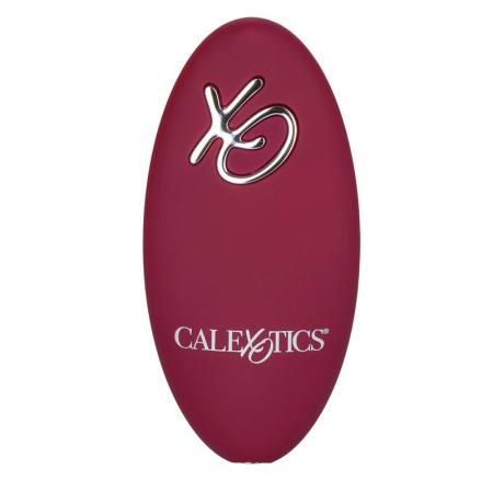 CALIFORNIA EXOTICS - RIDER MASSAGER DOUBLE MOTOR REMOTE CONTROL RED