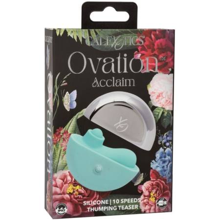 CALIFORNIA EXOTICS - OVATION ACCLAIM STIMULATOR AQUA GREEN