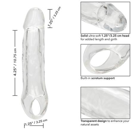 CALIFORNIA EXOTICS - PERFORMANCE MAXX CLEAR EXTENSION 5,5 TRANSPARENT