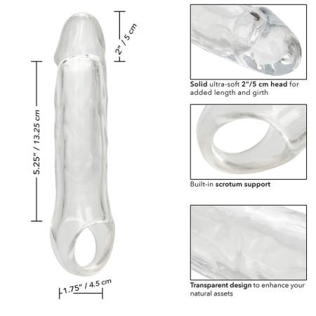 CALIFORNIA EXOTICS - PERFORMANCE MAXX CLEAR EXTENSION 7,5 TRANSPARENT