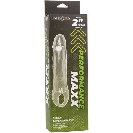 CALIFORNIA EXOTICS - PERFORMANCE MAXX CLEAR EXTENSION 7,5 TRANSPARENT