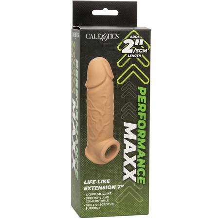 CALIFORNIA EXOTICS - PERFORMANCE MAXX LIFE-LIKE EXTENSION 7 LIGHT SKIN