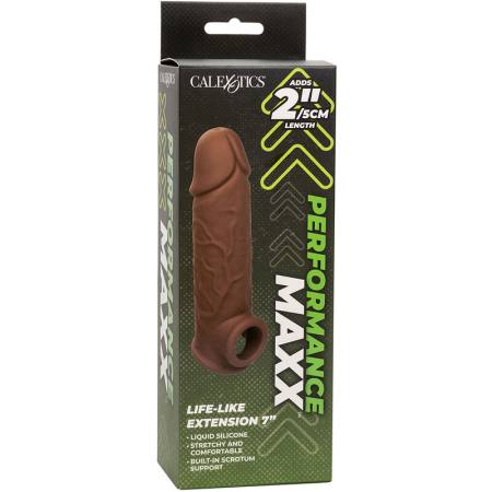 CALIFORNIA EXOTICS - PERFORMANCE MAXX LIFE-LIKE EXTENSION 7 BROWN SKIN