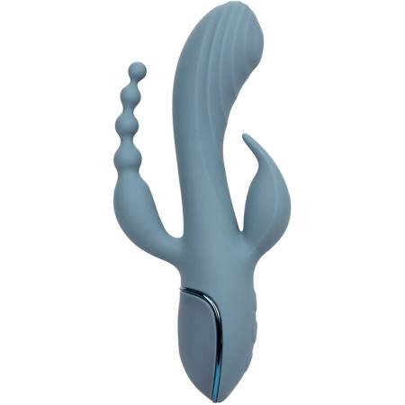 CALIFORNIA EXOTICS - VIBRATOR TRIPLE ECSTASY GREY