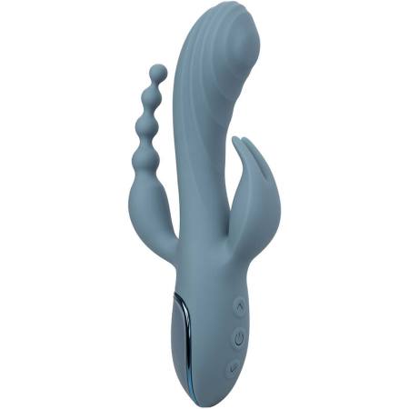 CALIFORNIA EXOTICS - VIBRATOR TRIPLE ECSTASY GREY