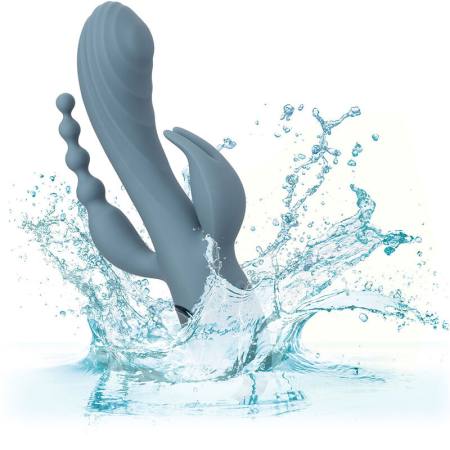 CALIFORNIA EXOTICS - VIBRATOR TRIPLE ECSTASY GREY