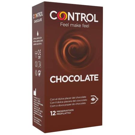 Adapta Chocolate Condoms 12 Units