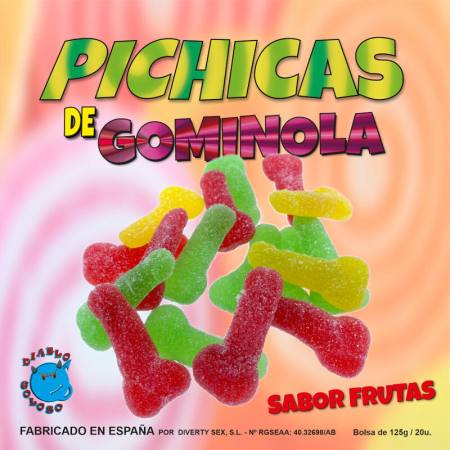 Pichitas Gumminol Alla Frutta Con Zucchero