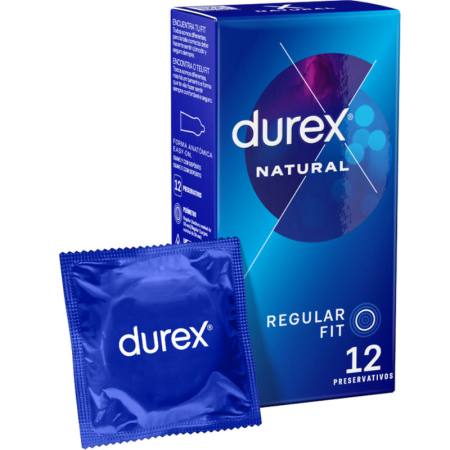 DUREX - NATURAL PLUS 12 UNITS