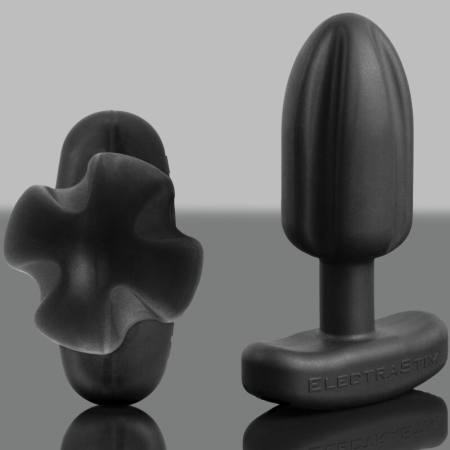 Tartarus Plug Anale Quadripolare In Silicone Nero