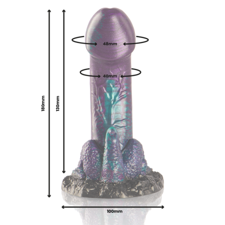 Dildo Basilisco Doppio Piacere Scale Taglia Piccola