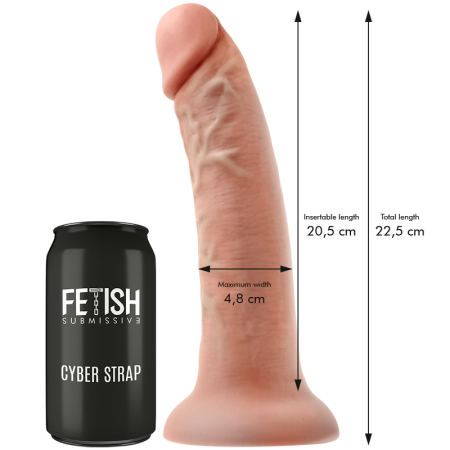 FETISH SUBMISSIVE CYBER STRAP - IMBRAGATURA CON TELECOMANDO TECNOLOGIA DILDO WATCHME L