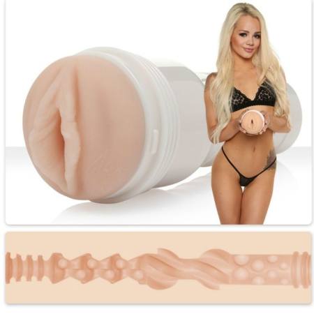 FLESHLIGHT - ELSA JEAN VAGINA TASTY + UNIVERSAL LAUNCH + AQUA QUALITY LUBRICANT 50 ML