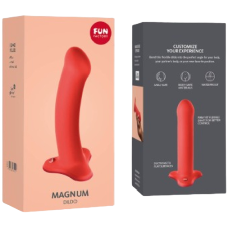 Magnum Dildo Flashy Corallo