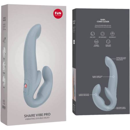 Share Vibe Pro Doppio Vibratore Grigio