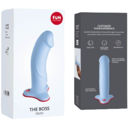 The Boss Dildo Realistico Blu Dove